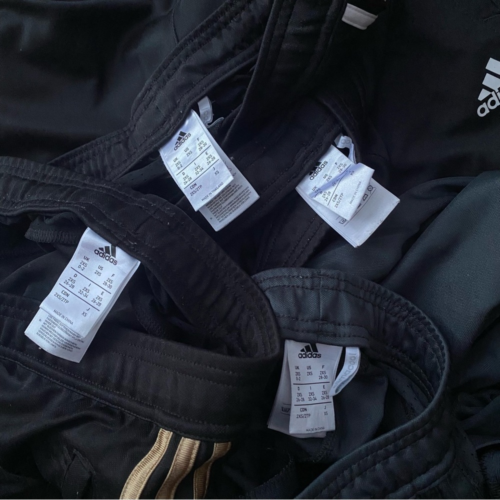 Adidas Climacool Trio Sweatpants Athletic Joggers Women’s Size XXS Bundle Lot x4 - Picture 8 of 12